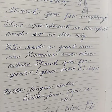 公寓 Residenza Palmina 里米尼